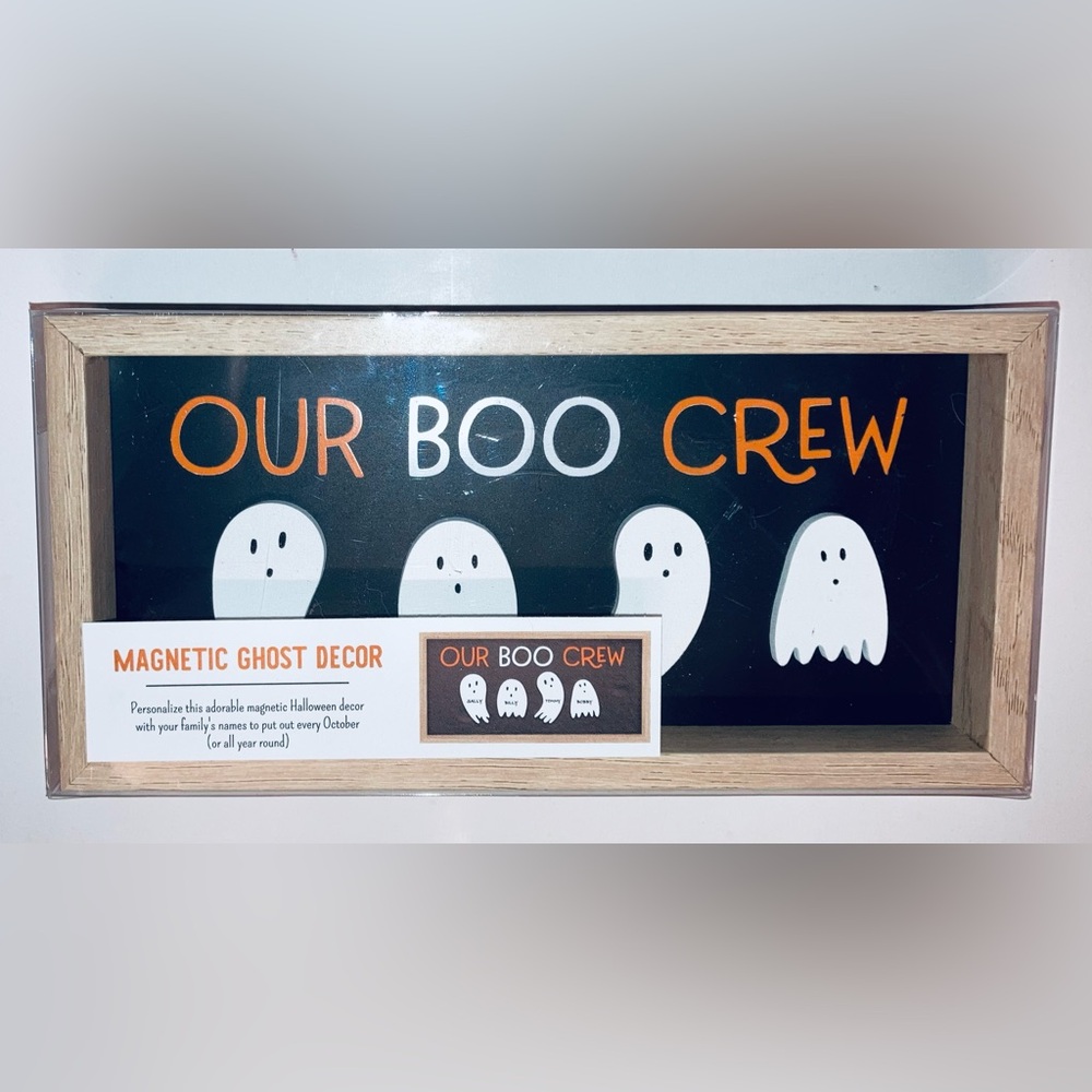 Halloween Customizable Magnetic Ghost Sign - NEW!